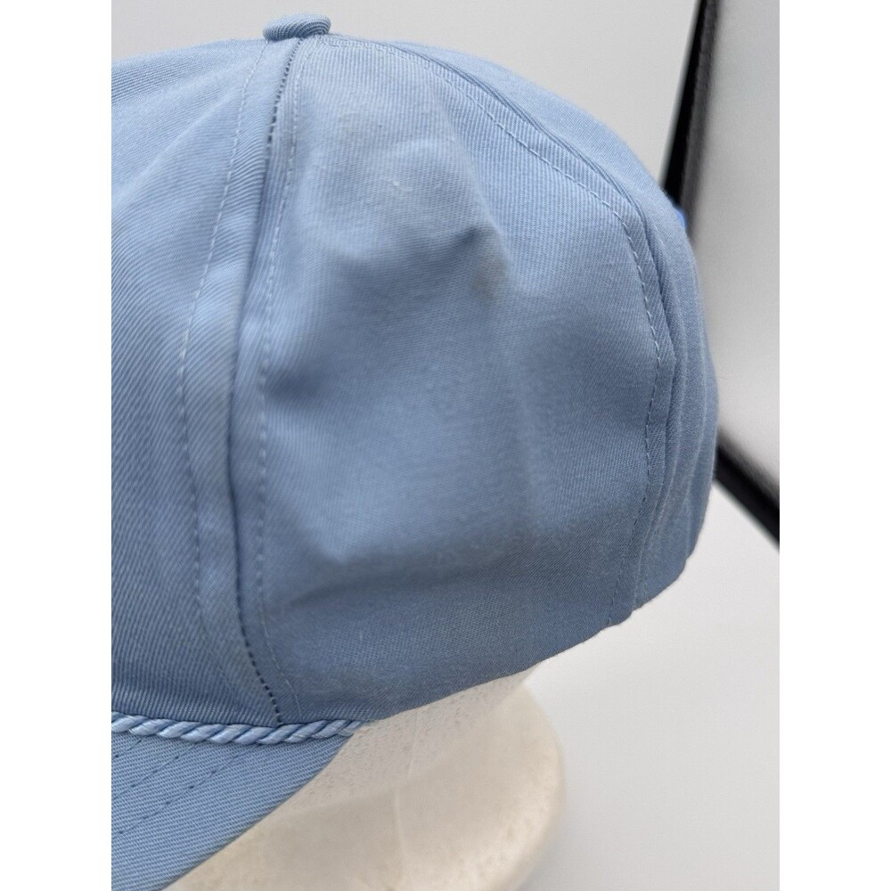 VINTAGE NEW ERA PRO DESIGN USS LEXINGTON CV-16 BLUE GHOST HAT USA MADE - Picture 5 of 10